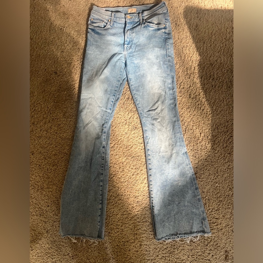 Mother Weekender Fray Jeans